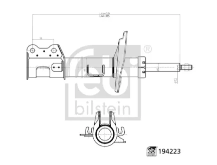 FEBI - Амортизатор FEBI BILSTEIN 194223