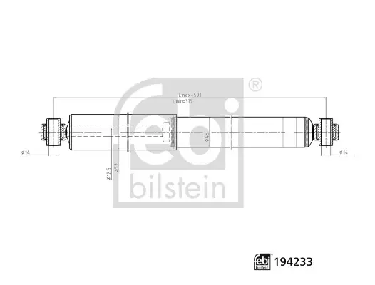 Автодеталь FEBI BILSTEIN 194233 (фото 1)