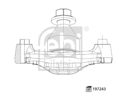 FEBI - Кульова опора FEBI BILSTEIN 197243