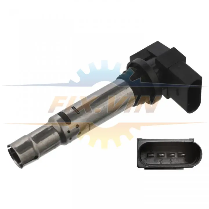 Котушка запалювання VW, SKODA, SEAT, AUDI (вир-во FEBI) FEBI BILSTEIN 22038 (фото 1)