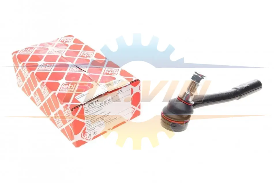 Накінечник рульової тяги MERCEDES W203/R171 "FR "00-"11 FEBI BILSTEIN 22614 (фото 1)
