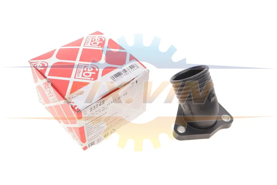Фланець системи охолодження BMW 3 (E36)/5 (E34) 90-01 FEBI BILSTEIN 23742 (фото 1)