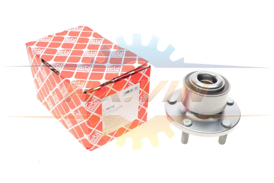 Підшипник маточини (передньої) Ford Focus II/C-Max 04-12 (+ABS) FEBI BILSTEIN 26770 (фото 1)