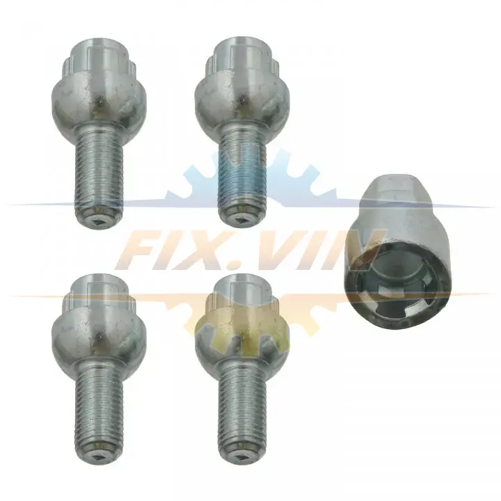 Болти колеса M12x1,5mm секретнi 4шт L 49mm FEBI BILSTEIN 27048 (фото 1)