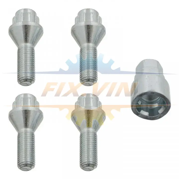 FEBI BMW К-кт. болтів колісних з секреткою BMW FEBI BILSTEIN 27049 (фото 1)