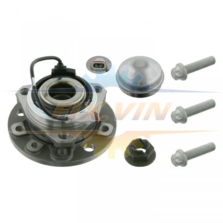 Підшипник маточини (передньої) Opel Astra H/Zafira 04- (+ABS) FEBI BILSTEIN 27386 (фото 1)