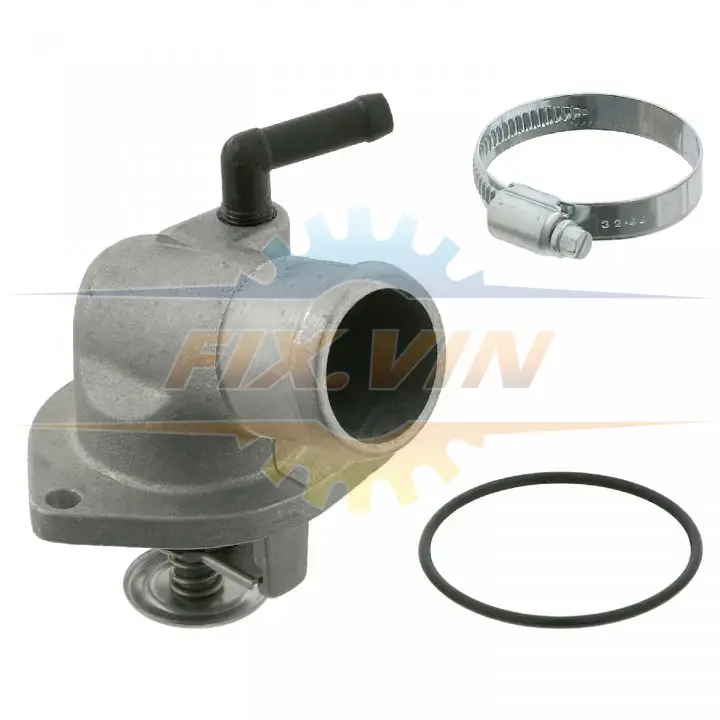 Термостат системи охолодження (92 107°C, в корпусі) CHEVROLET LACETTI OPEL ASTRA F, ASTRA F CLASSIC, ASTRA G, ASTRA G CLASSIC, ASTRA G/KOMBI, CORSA B, TIGRA, VECTRA B, ZAFIRA A 1.4-1.8 07.94-12.11 FEBI BILSTEIN 28349 (фото 1)