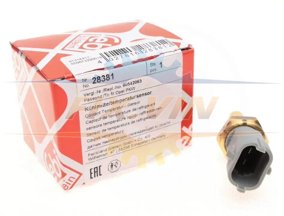 Датчик температури охолоджуючої рідини FEBI BILSTEIN 28381 (фото 1)