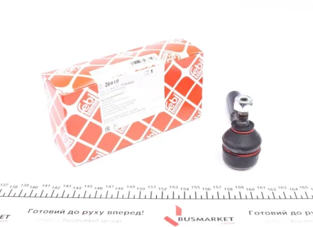 Накінечник рульової тяги ALFA Romero/FIAT/OPEL Mito/Punto/Corsa D "FR "05>> FEBI BILSTEIN 28619