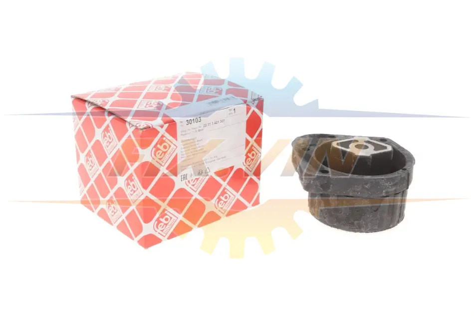 Подушка двигуна задн Прав, гумово-металев. BMW X3 (E83) 2.0D 09.04-08.07 FEBI BILSTEIN 30103 (фото 1)