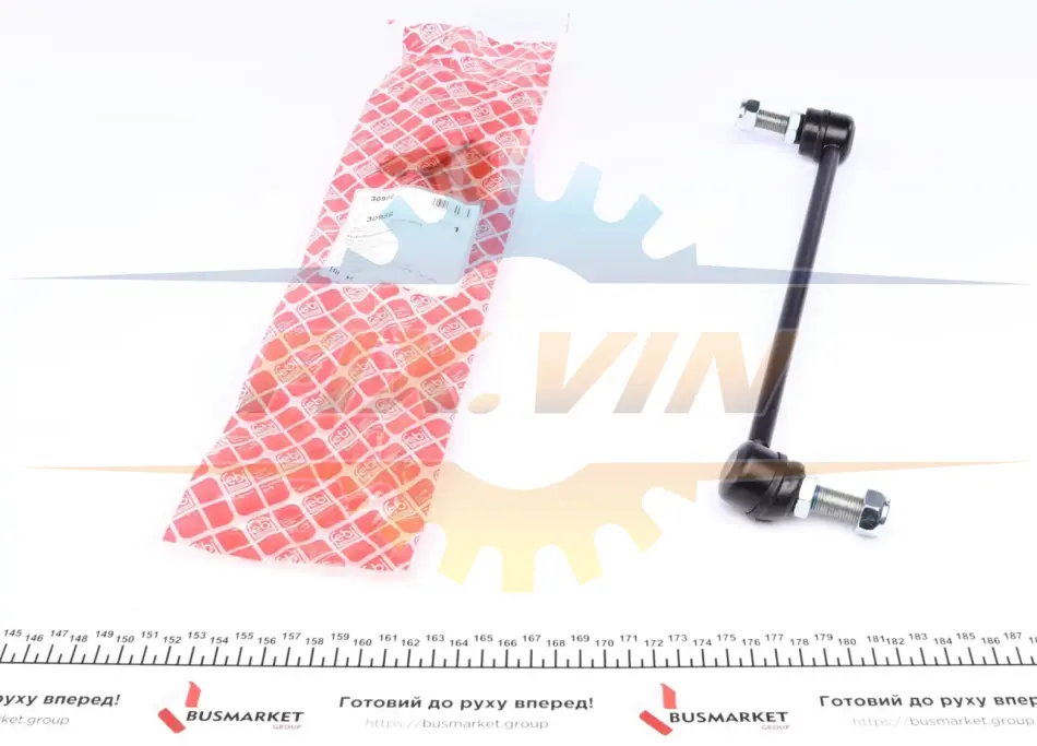 Тяга стабілізатора NISSAN/RENAULT Murano/Qashqai/X-Trail/Koleos "FR "07>> FEBI BILSTEIN 30986 (фото 1)