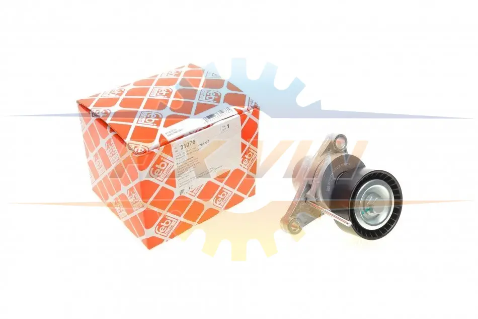 Натяжник ременя генератора Citroen C2/C3/C4/Peugeot 207/307 1.1-1.6 00- FEBI BILSTEIN 31076 (фото 1)