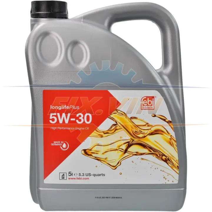 Олива моторна Longlife Plus 5W-30 5л FEBI BILSTEIN 32947 (фото 1)