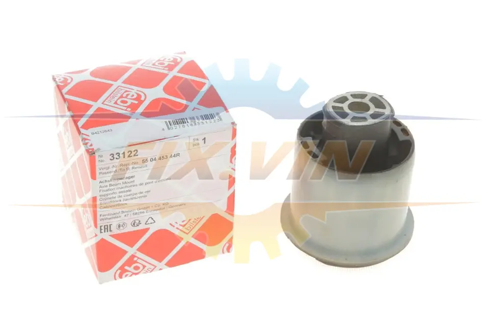 Сайлентблок балки (задньої) Renault Megane 08- FEBI BILSTEIN 33122 (фото 1)