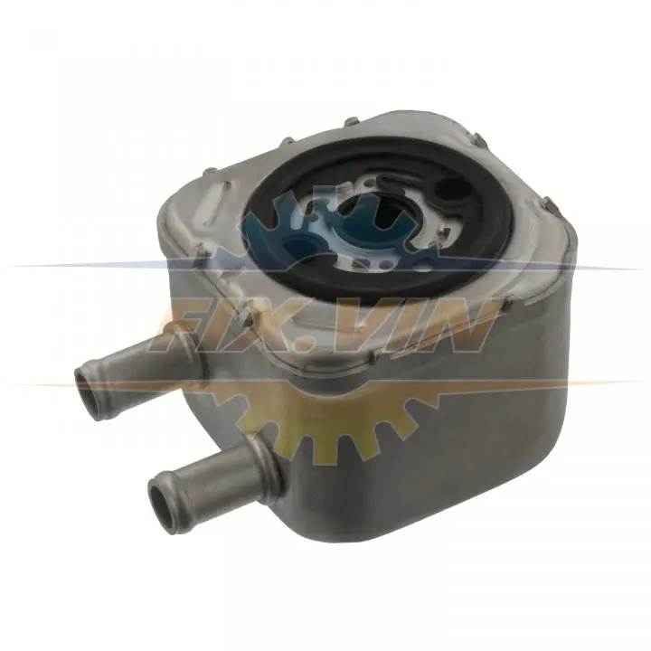 Масляний радіатор AUDI A3, A4 B5, A4 B6, A4 B7, A6 C5, A6 C6, A8 D2, A8 D3, ALLROAD C5, TT SEAT ALHAMBRA, CORDOBA, CORDOBA VARIO, IBIZA II, LEON, TOLEDO I, TOLEDO II 1.8-3.6 03.91-05.15 FEBI BILSTEIN 36117 (фото 1)