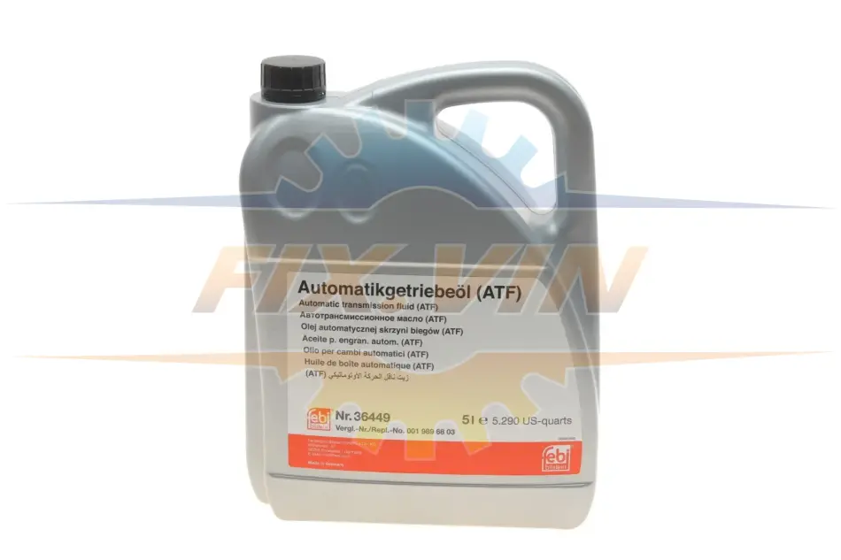 Рідина для гідравлічних передач ATF 5L FEBI BILSTEIN 36449 (фото 1)