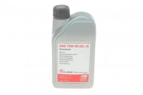 Олива трансмісійна SAE 75W-80 1L FEBI BILSTEIN 40580