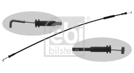Трос дверей Лів/Прав (L-695мм) MAN TGA, TGL I, TGM I 06.99- FEBI BILSTEIN 40897