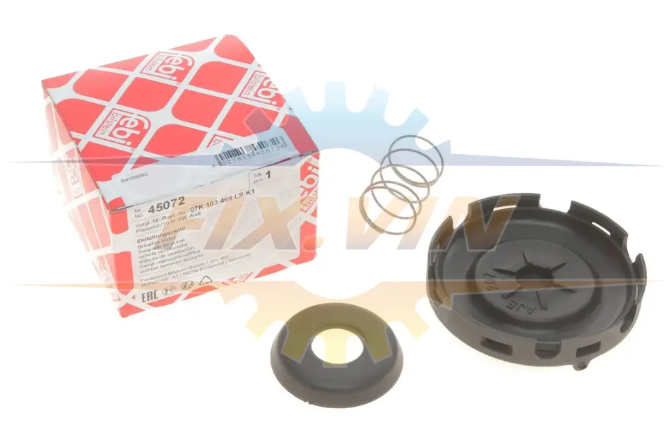 Клапан, отвода воздуха из картера VAG 2.5 FSI (пр-во FEBI) FEBI BILSTEIN 45072 (фото 1)