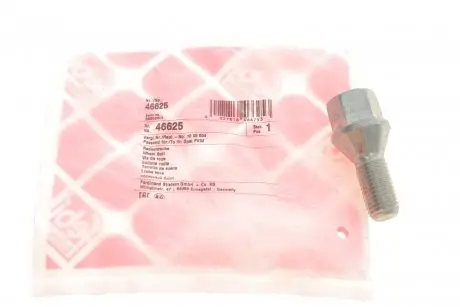 Болт кріплення колеса FIAT, OPEL, SUZUKI 82- (Вир-во FEBI) FEBI BILSTEIN 46625