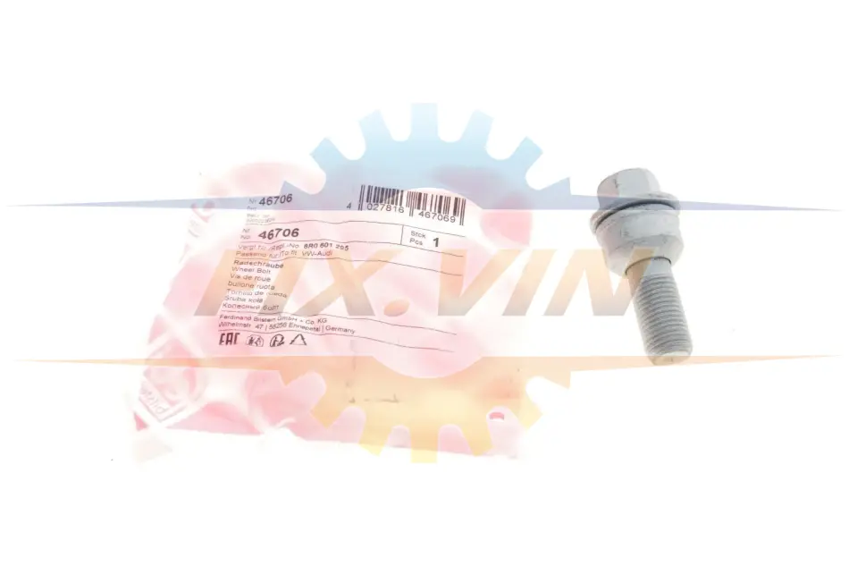 Болт колісний FEBI BILSTEIN 46706 (фото 1)