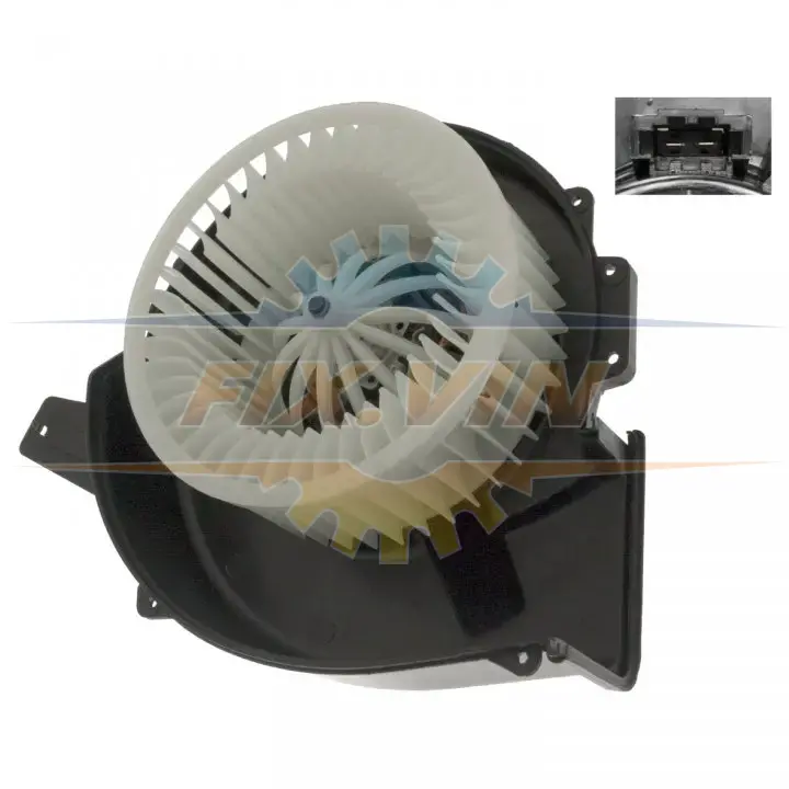 Вентилятор салону AUDI/SEAT/SKODA/VW A2/Ibiza/Fabia/Polo "00-15 FEBI BILSTEIN 49830 (фото 1)