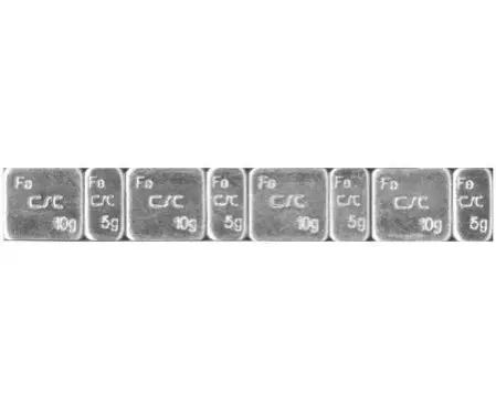 Тягар 5+10х4=60гр Zn 100шт/уп FERDUS FE 13.88 (фото 1)