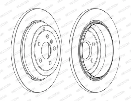 Гальмівний диск FERODO DDF1530C