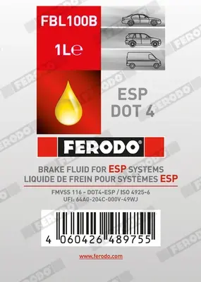 Гальмівна рідина FERODO FBL100B (фото 1)