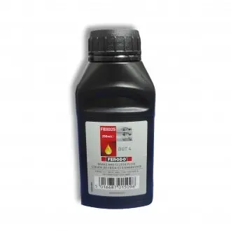 Рідина гальмівна DOT 4 0.25л FERODO FBX025