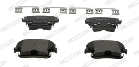 Комплект гальмівних колодок задн (із замком), CHRYSLER 300C DODGE CHALLENGER, CHARGER LANCIA THEMA 2.7-6.4 09.04- FERODO FDB1953