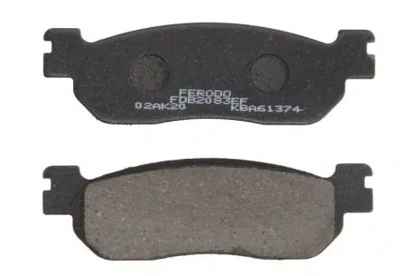 Гальмівна колодка (диск) FERODO FDB2083EF