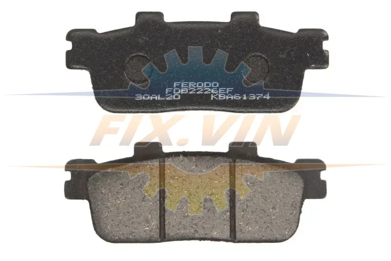 Гальмівна колодка (диск) FERODO FDB2226EF (фото 1)