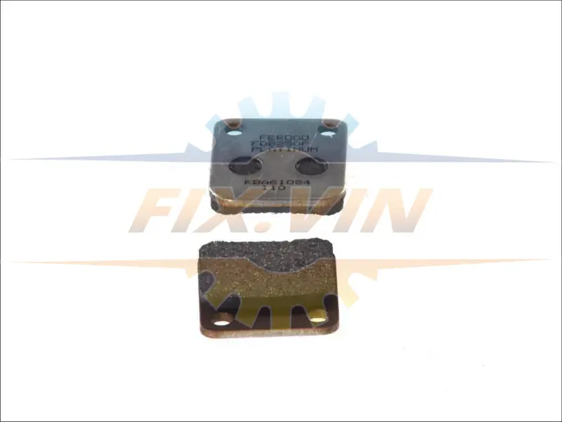 Гальмівні колодки FERODO FDB250P (фото 1)