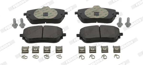 Колодки гальмівні дискові (комплект 4 шт) FERODO FDB5180 (фото 1)