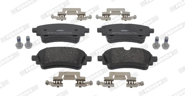 Комплект гальмівних колодок задн, AUDI A4 ALLROAD B9, A4 B9, A5, A6 ALLROAD C8, A6 C8, A7, A8 D5, Q5, Q7 1.4-4.0H 01.15- FERODO FDB5431 (фото 1)