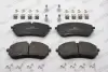 Комплект гальмівних колодок передн, JAGUAR E-PACE LAND ROVER DEFENDER, DISCOVERY IV, DISCOVERY SPORT, DISCOVERY V, RANGE ROVER EVOQUE, RANGE ROVER III, RANGE ROVER IV 1.5H-5.0 03.02- FERODO FDB5461 (фото 3)