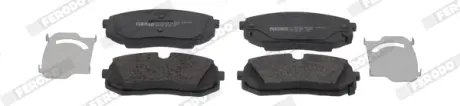 Комплект гальмівних колодок передн, HYUNDAI I20 II, I20 III 1.2-1.6 05.15- FERODO FDB5508