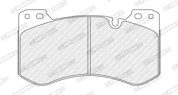 Комплект гальмівних колодок передн, BMW 2 (G42, G87), 3 (G20, G80, G28), 3 (G21, G81), 4 (G22, G82), 4 (G23, G83) 3.0 11.20- FERODO FDB5546 (фото 1)