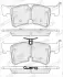 Комплект гальмівних колодок задн, VW CALIFORNIA T7 CAMPER, MULTIVAN T7 1.4H-2.0D 08.21- FERODO FDB5556 (фото 2)
