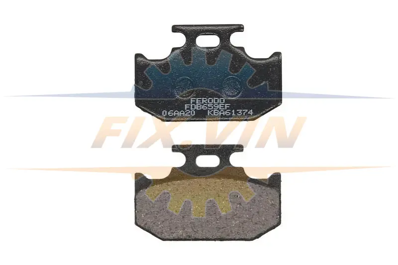 Гальмівна колодка (диск) FERODO FDB659EF (фото 1)