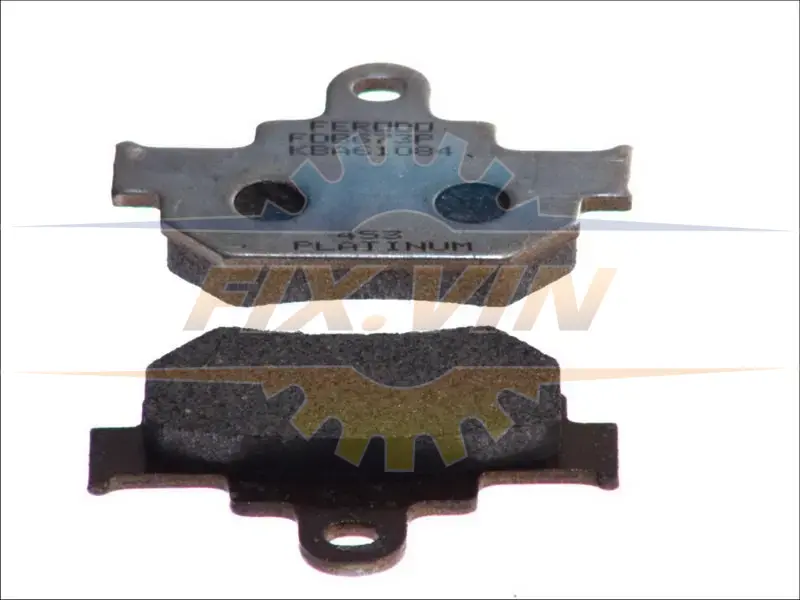 Гальмівні колодки FERODO FDB673P (фото 1)