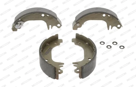 Гальмівна колодка PEUGEOT 309 I, 309 II RENAULT 11, 5, 6, 9, RAPID/MINIVAN, SUPER 5 1.0-1.9D 08.70-12.96 FERODO FSB293