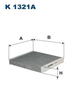 Фiльтр салону FILTRON K1321A (фото 1)