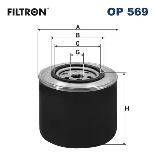 Фільтр масляний FILTRON OP569