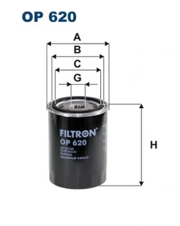 Масляний фільтр FILTRON OP620