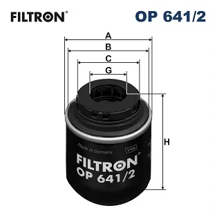 Масляний фільтр FILTRON OP6412