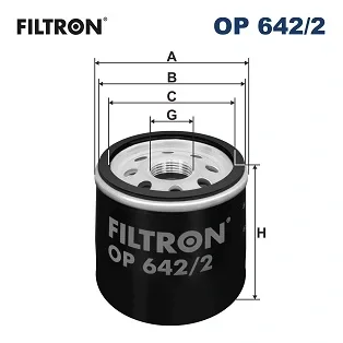 Масляний фільтр FILTRON OP642/2