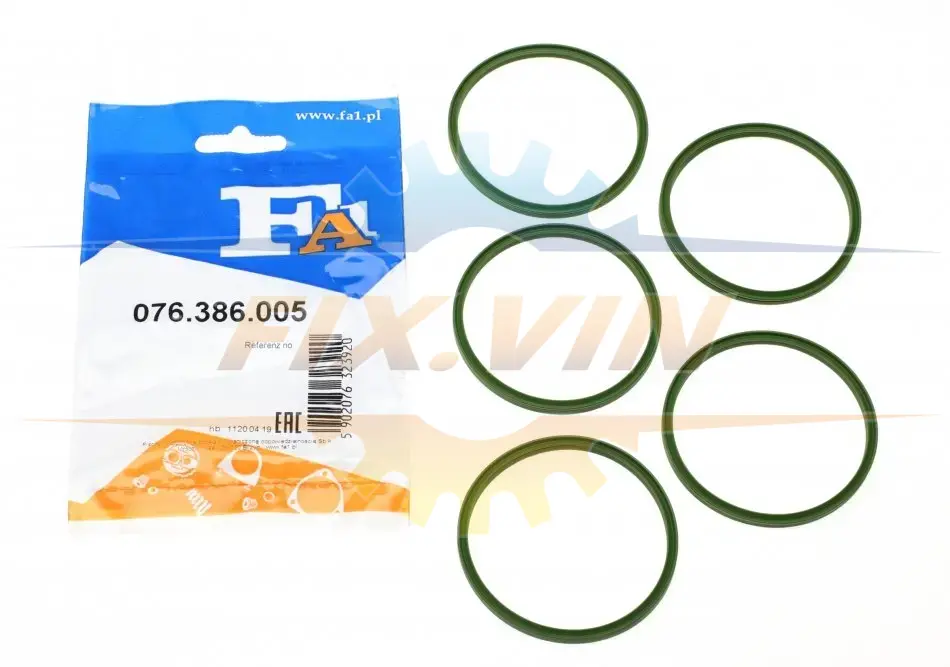 Прокладка патрубка інтеркулера FA1 Fischer Automotive One (FA1) 076.386.005 (фото 1)