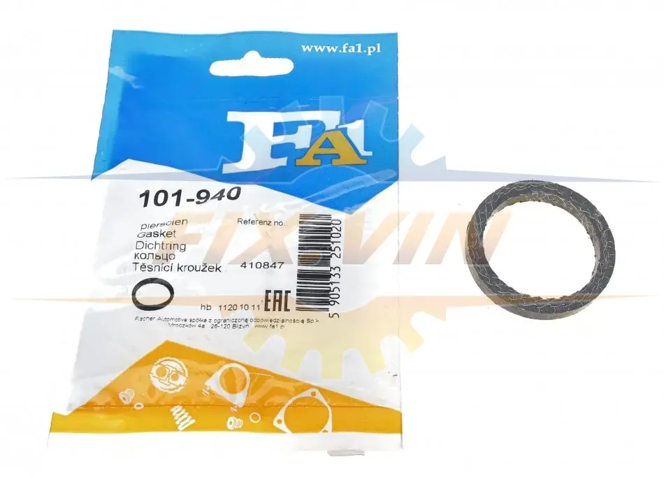 Прокладка колектора випускного FA1 Fischer Automotive One (FA1) 101-940 (фото 1)